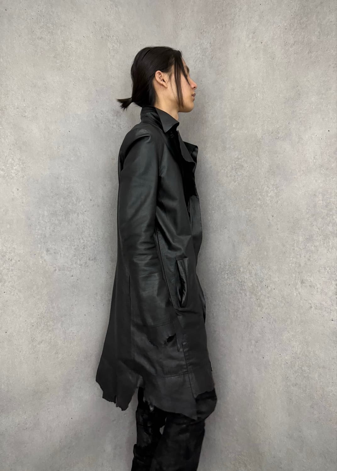 Yasuyuki Ishii leather coat 상품이미지8