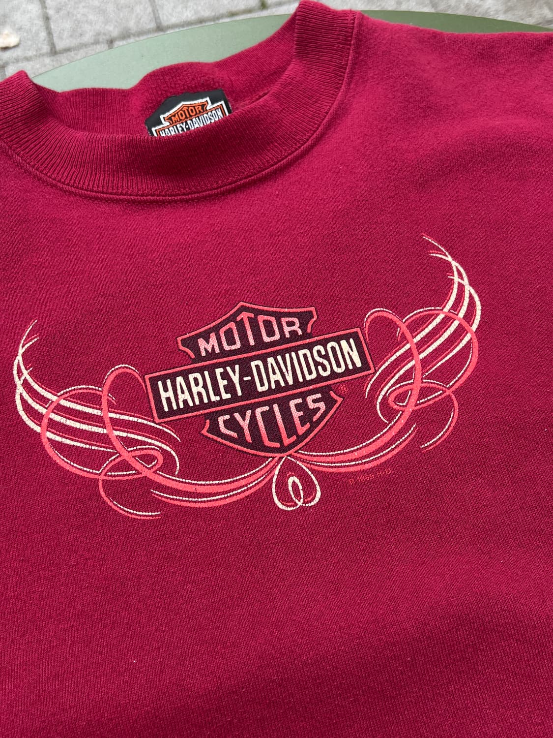 90s Harley Davidson 12주년 스웻셔츠 상품이미지2
