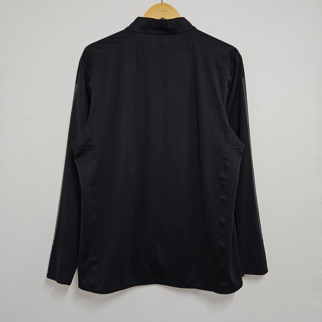 아디다스 올블랙 져지 스판 바람막이 XL 상품이미지2