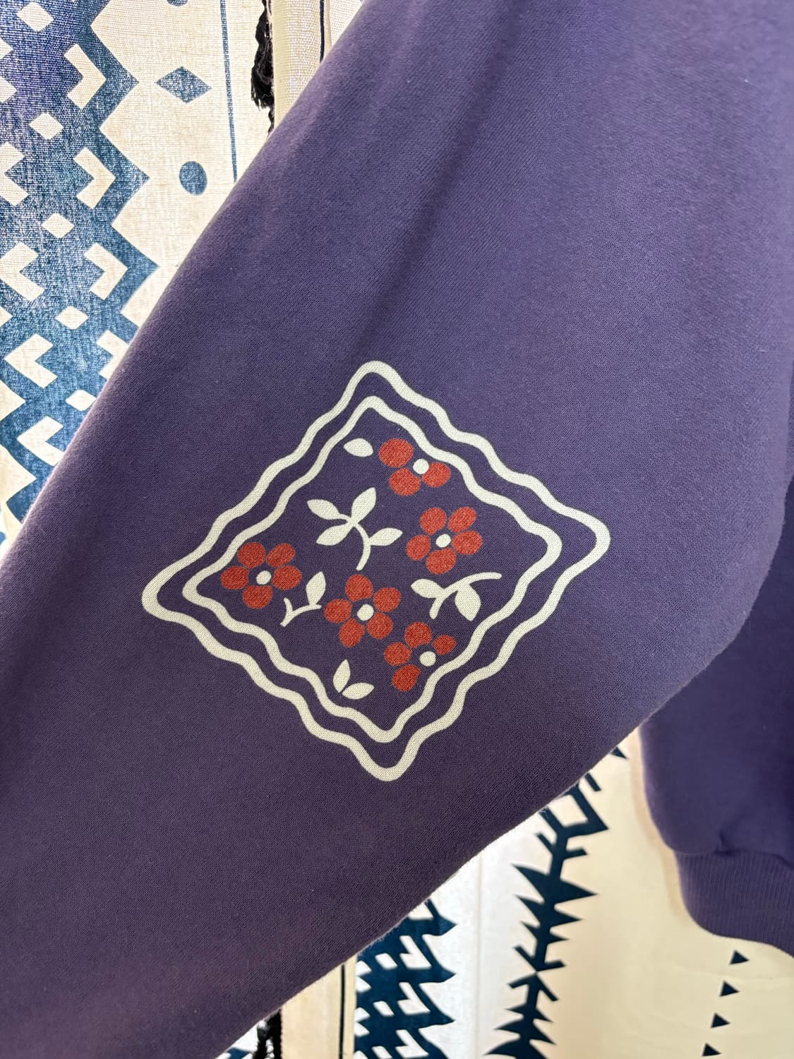 캐피탈 Kookie 쿠키 스웻셔츠 퍼플 상품이미지3