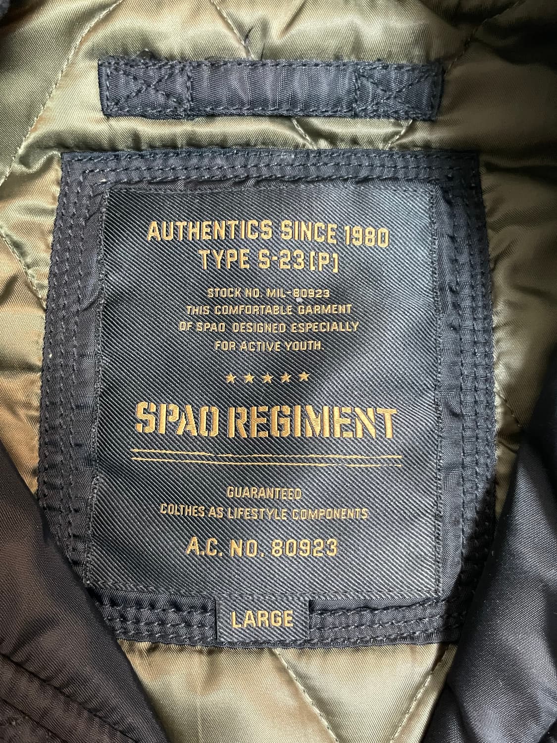 스파오 항공점퍼  상품이미지8