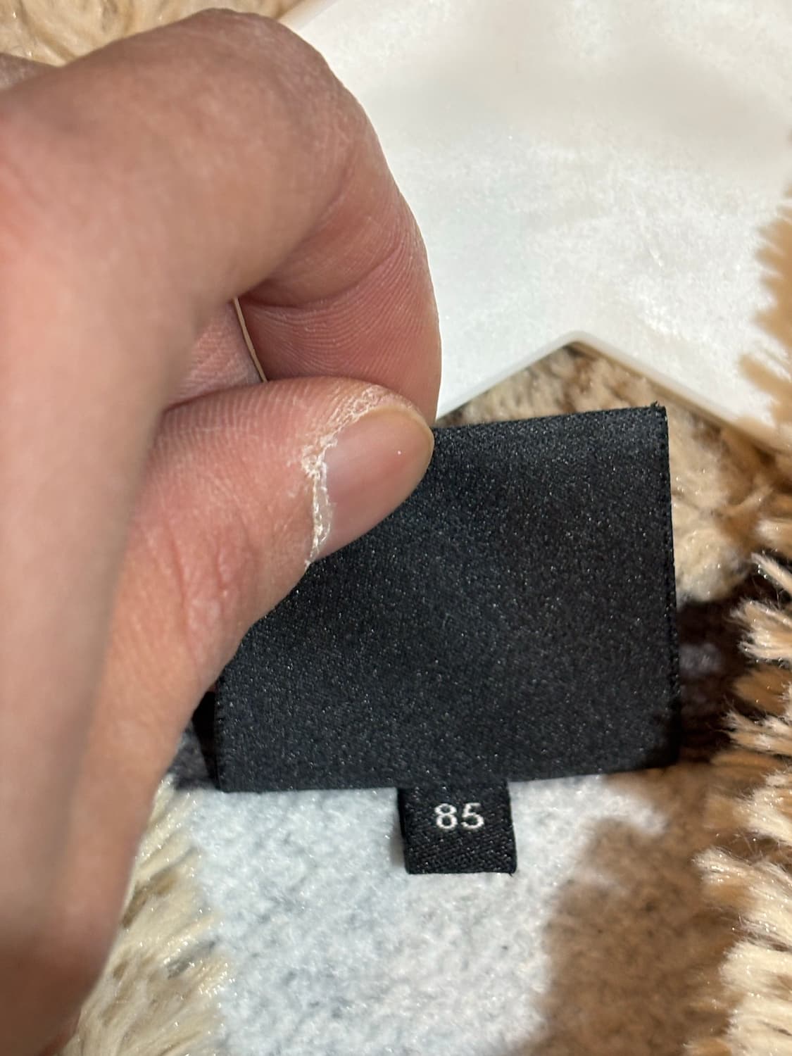 MLB 여성 퍼 후드집업 85(XS)사이즈 상품이미지6