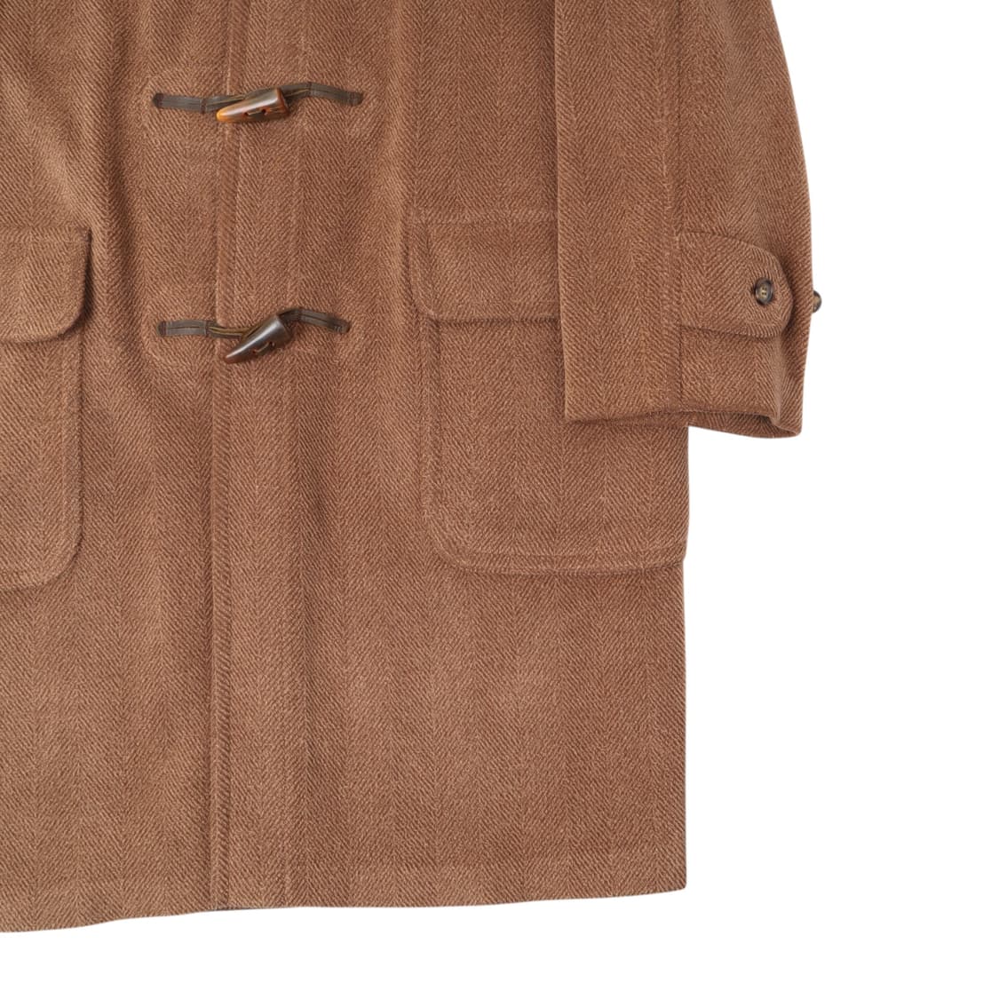 Gloverall 글로버올 뉴 울 헤링본 더플코트 상품이미지3