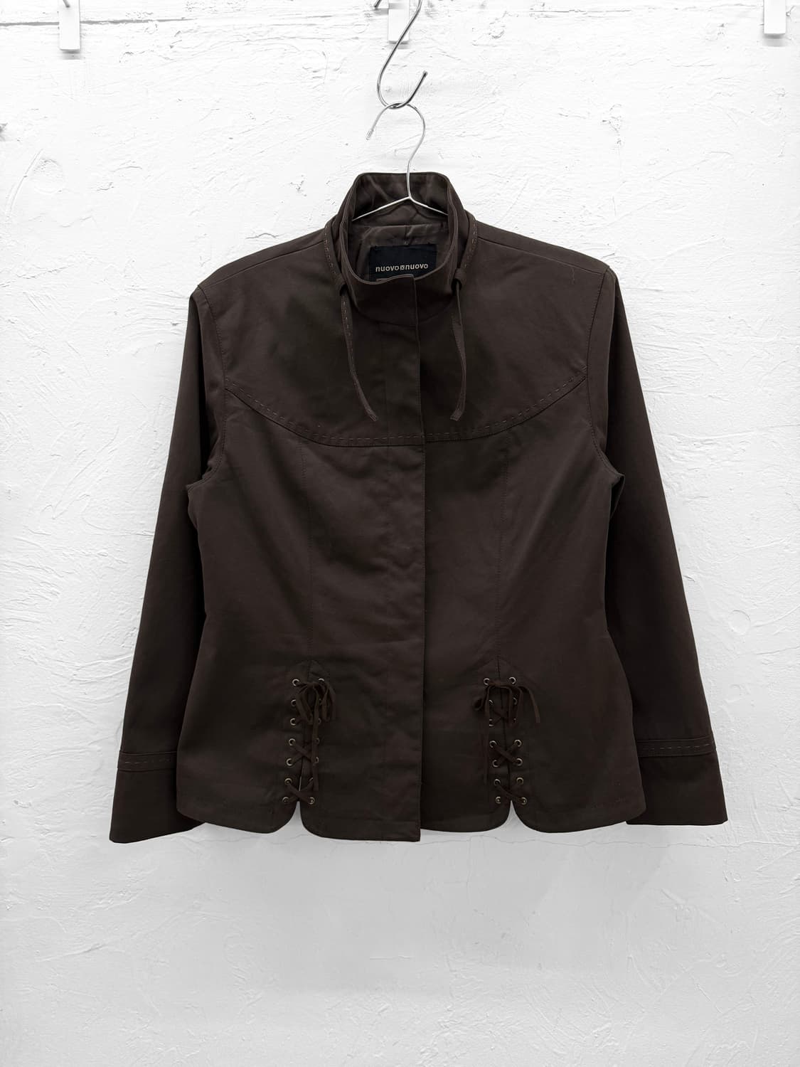 nuovo x nuovo 레이스업 자켓 상품이미지1