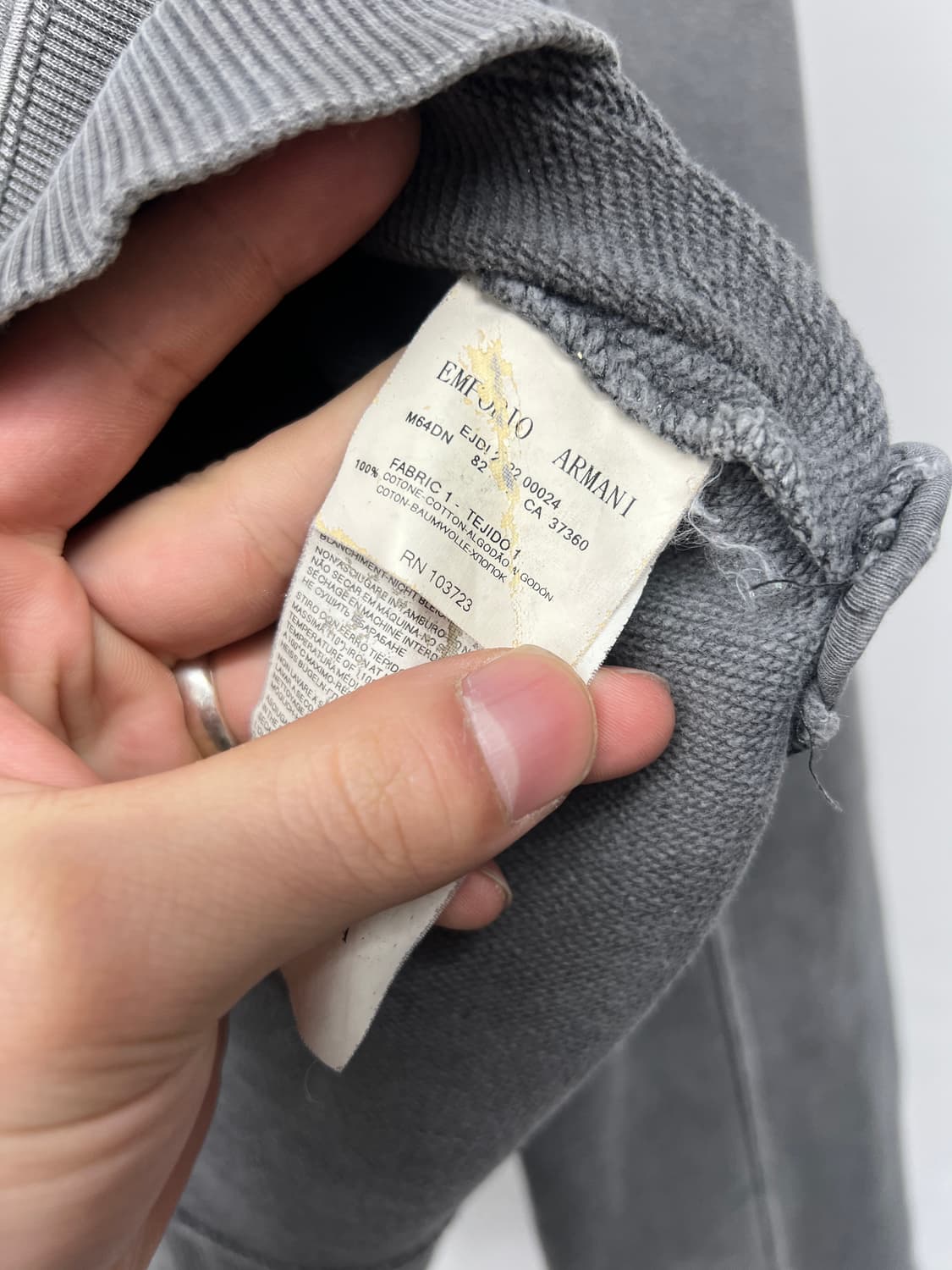 엠포리오 아르마니 코튼 후드 상품이미지5