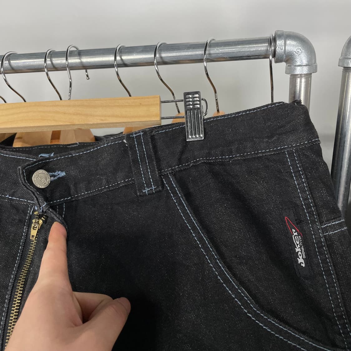 Joker 77 조거 더블세븐 힙랍 올드스쿨 데님 팬츠 상품이미지10