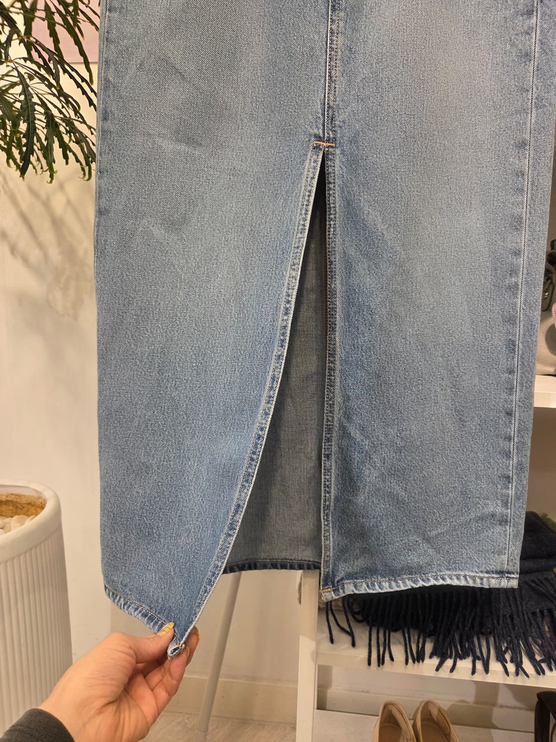 리바이스 데님 스커트 청 스커트 상품이미지3