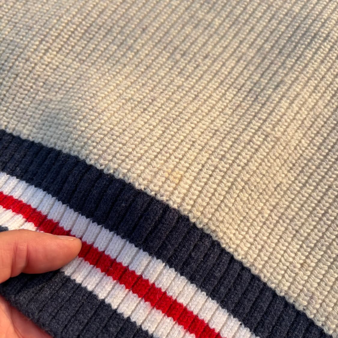 타미힐피거 진스 빈티지 니트조끼 M 상품이미지4