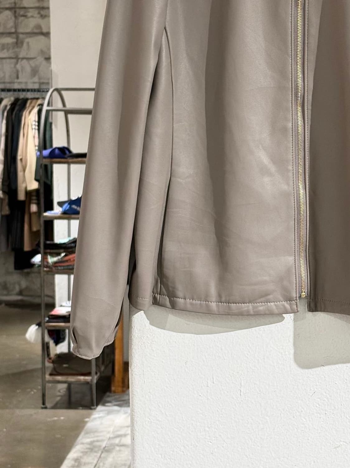 로샤스 프리미에르 토프 레더 집업 자켓 상품이미지4