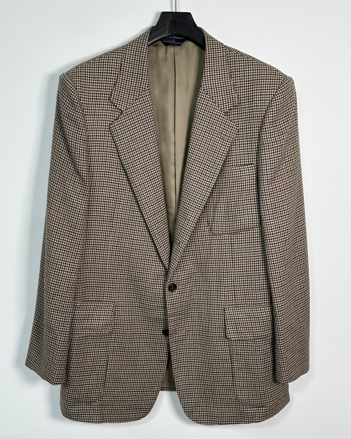 폴로 건클럽 체크 울 3b 블레이저 자켓  (va.57) 상품이미지1