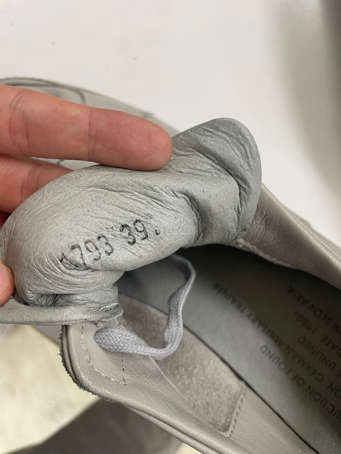 캡틴선샤인 X 리프로덕션오브파운드 25AW 스니커즈 EU39 상품이미지7