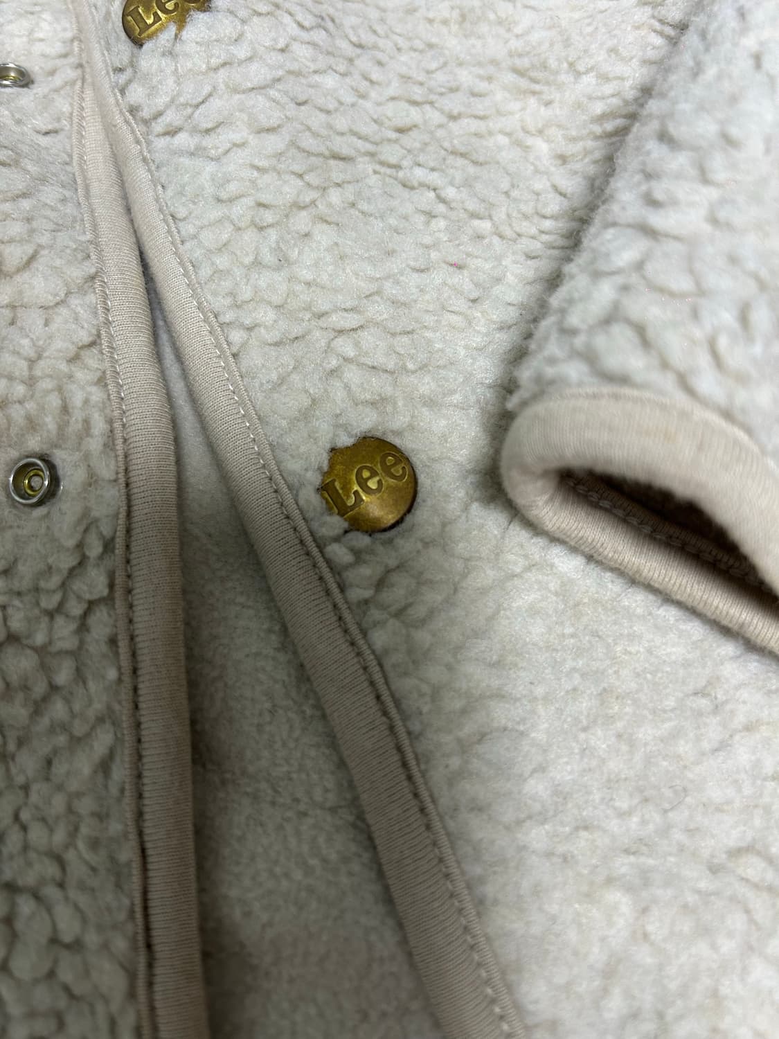 일본판 LEE 리버서블 후리스가디건 사이즈 110 상품이미지4