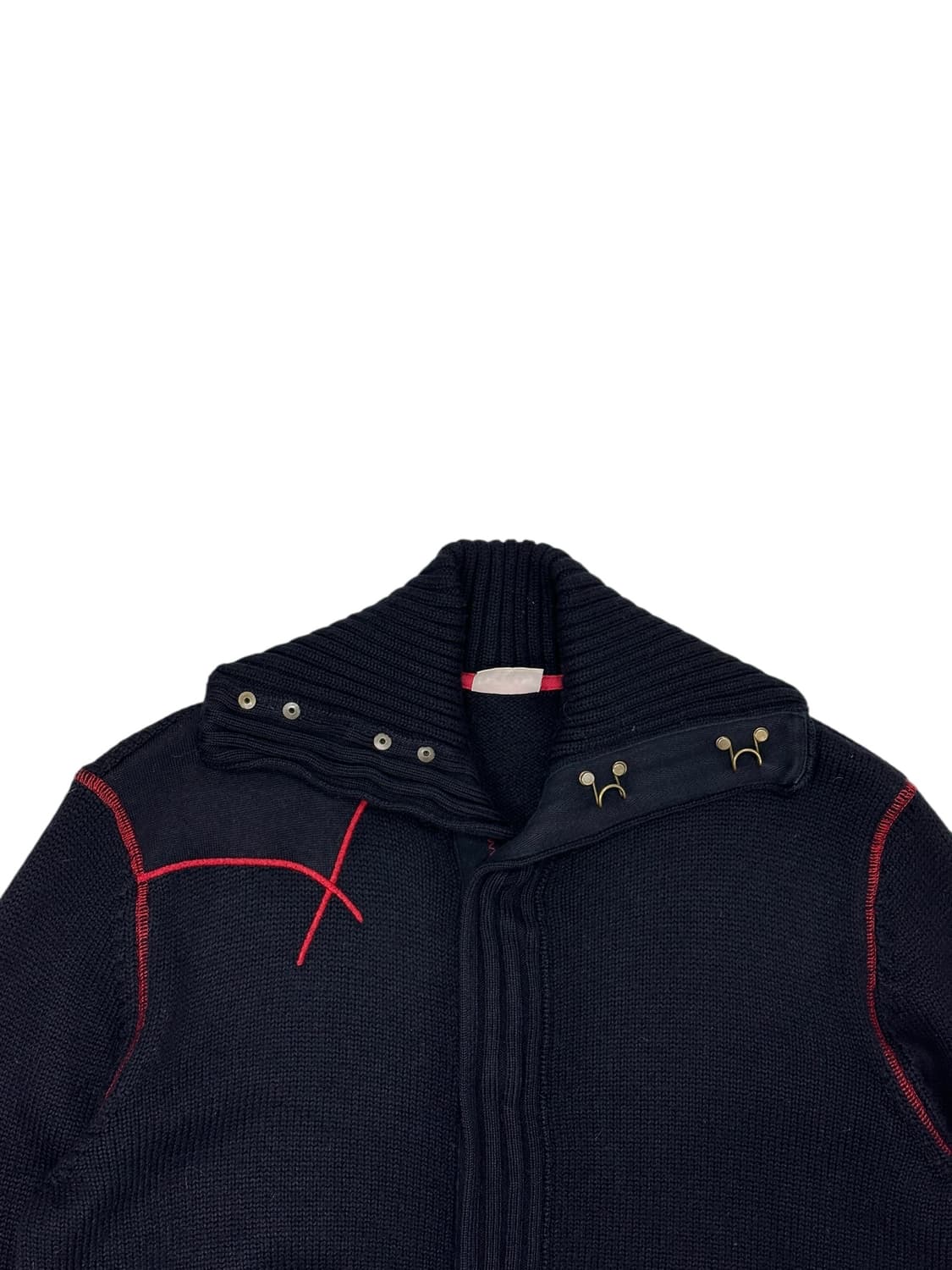 리바이스 숄카라 니트 가디건 상품이미지3