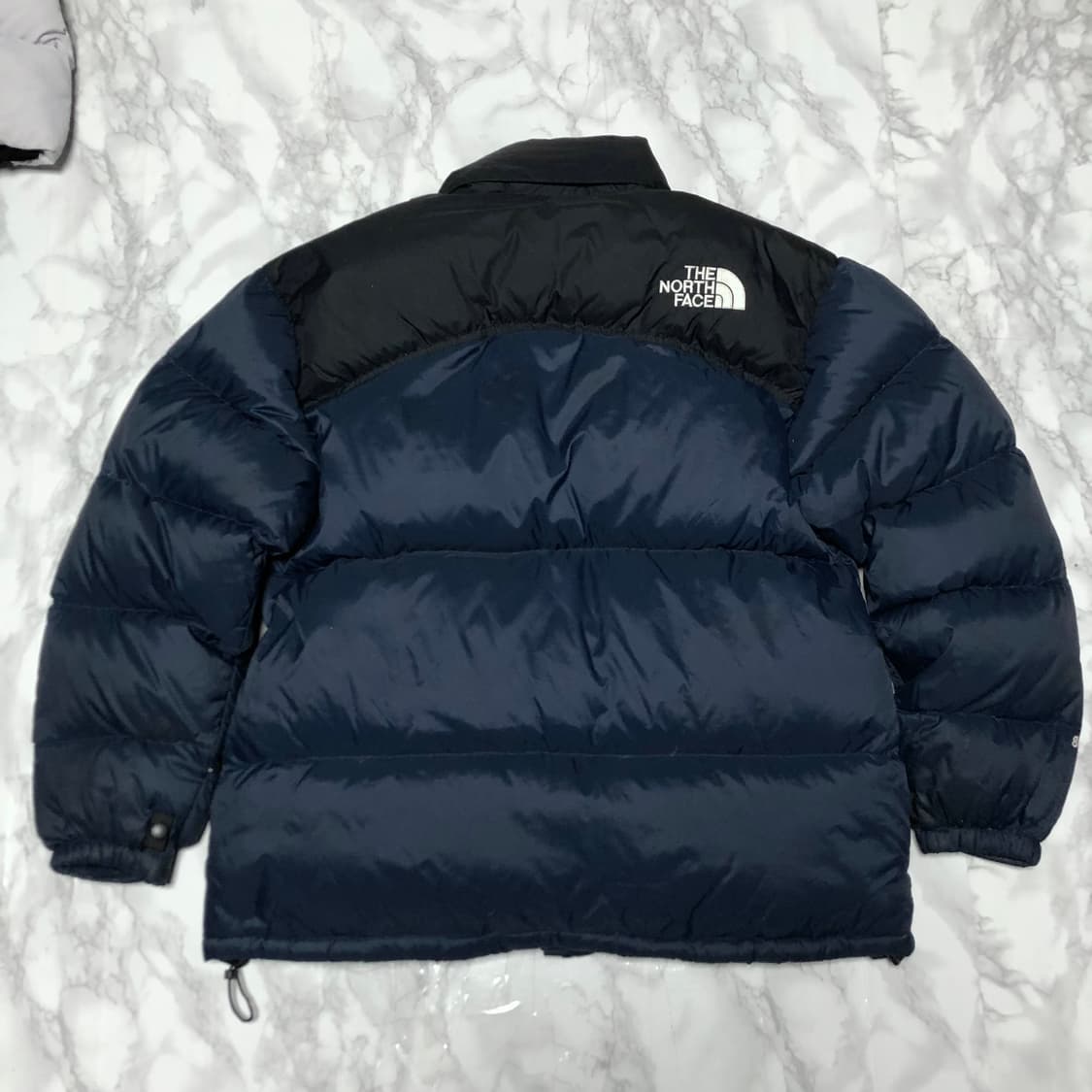 노스페이스 눕시 패딩 800 구스다운 네이비 상품이미지4