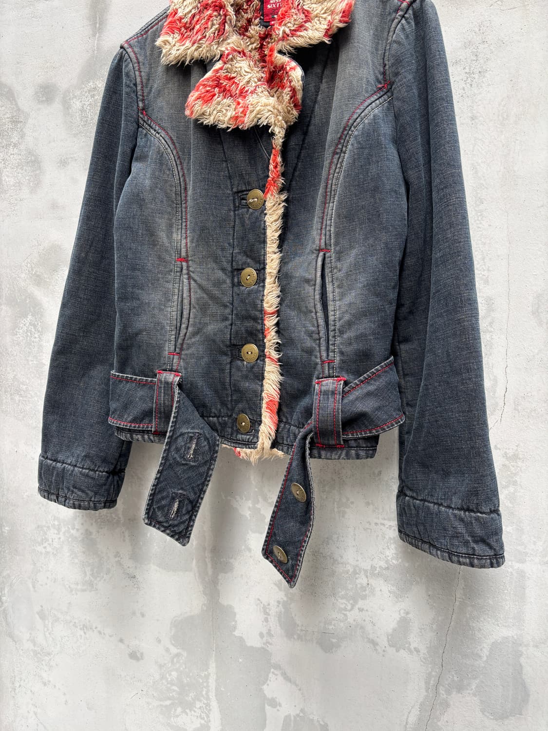 미스식스티 데님 퍼 자켓 상품이미지3