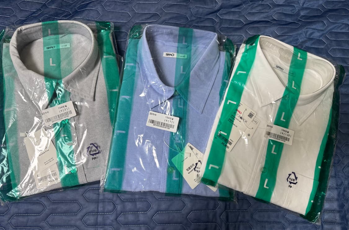 [L]새상품 스파오 옥스퍼드 오버핏 셔츠 링클프리 상품이미지1