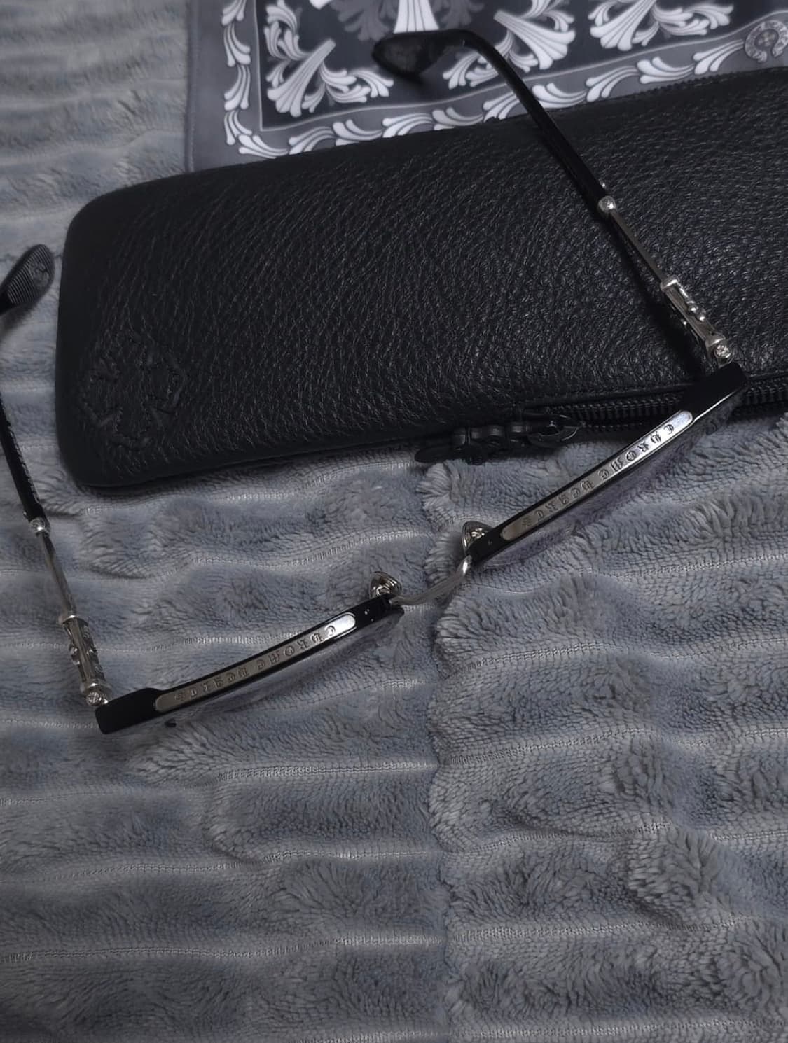 크롬하츠 보넨노이슈어2 블랙 실버 안경 (53) 상품이미지8