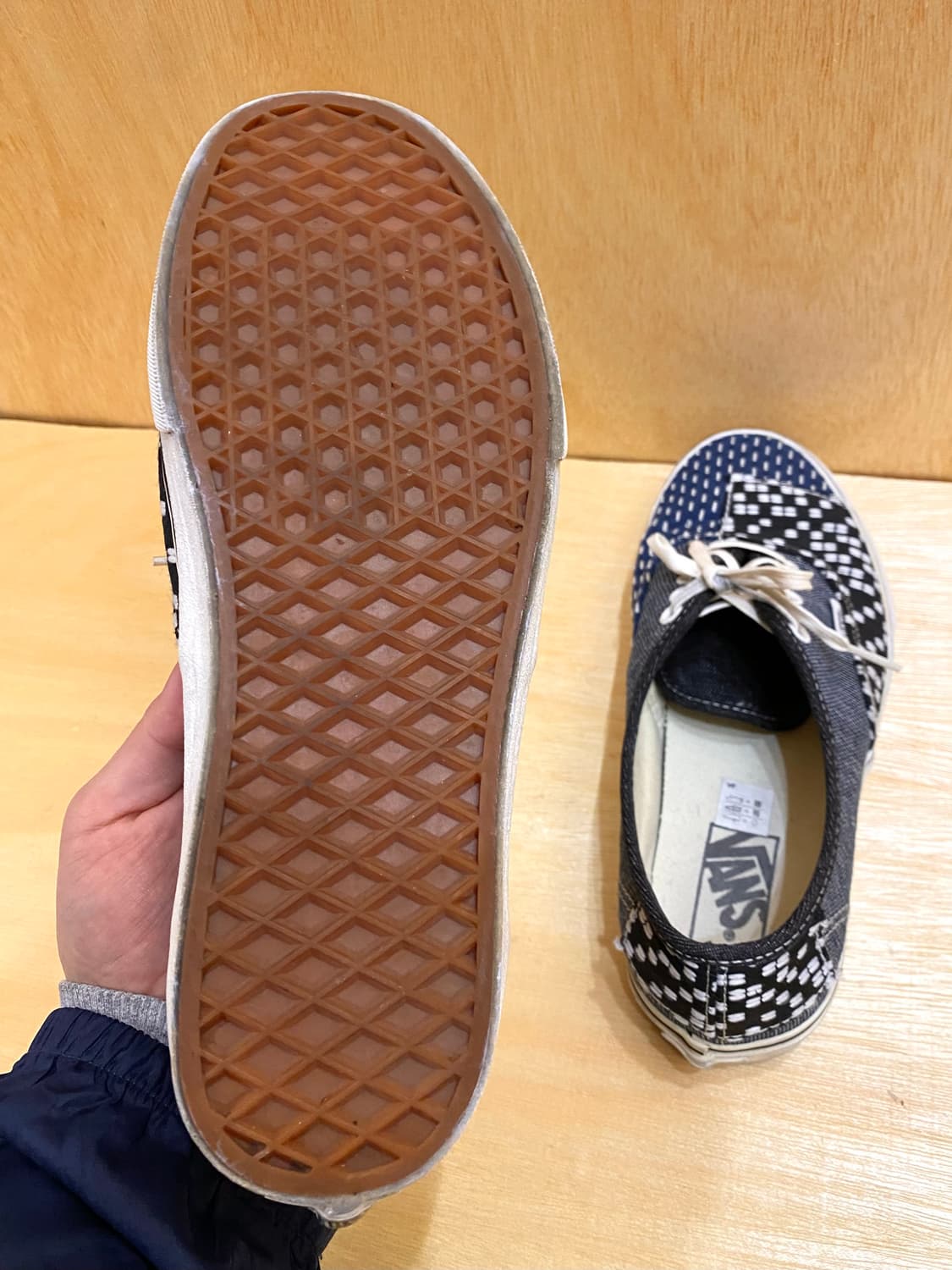 VANS sashiko sneakers 반스 사시코 패치워크 스니커즈 상품이미지6