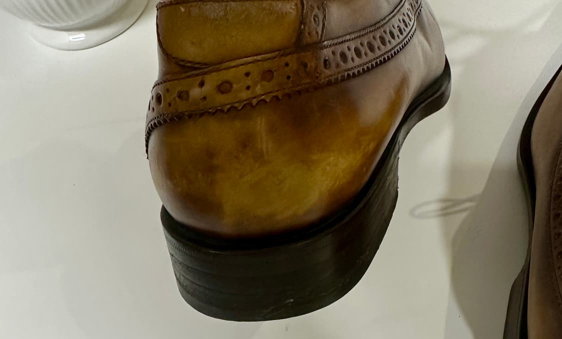 벨루티 알레산드로 레더 브라운 슈즈 270 상품이미지7