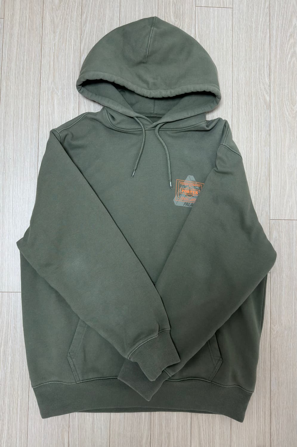 팔라스 x 포터 후드 올리브 상품이미지2