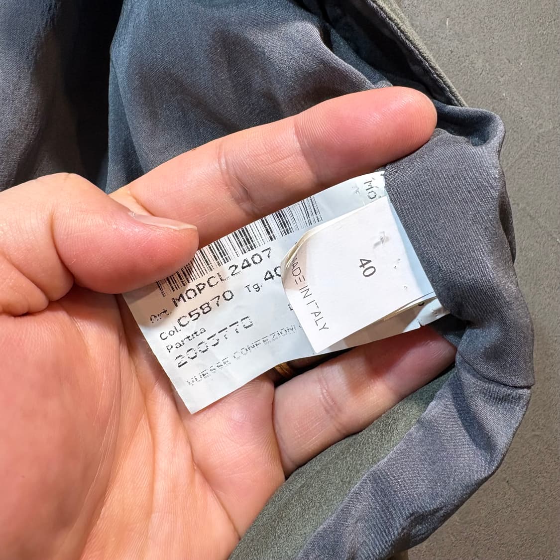 [40] BRUNELLO CUCINELLI 브루넬로 쿠치넬리 자켓 상품이미지7