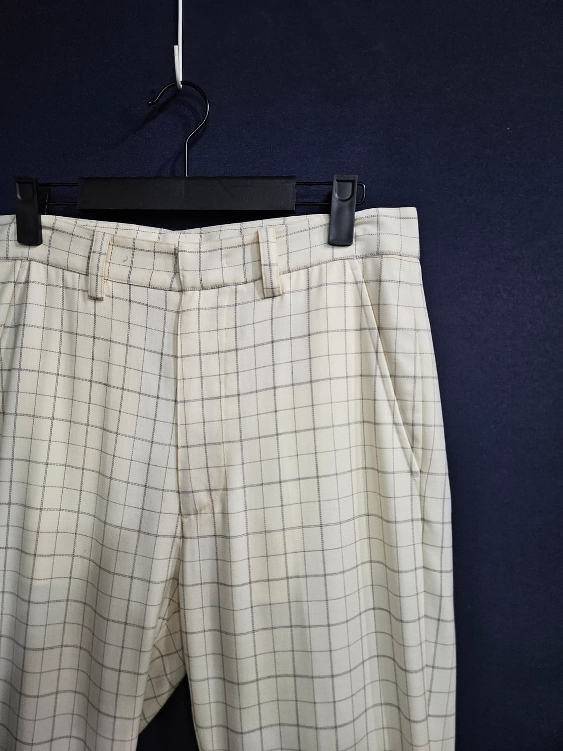 프롬아를 스트라이프 체크 남성 오버핏 100 셋업  상품이미지9