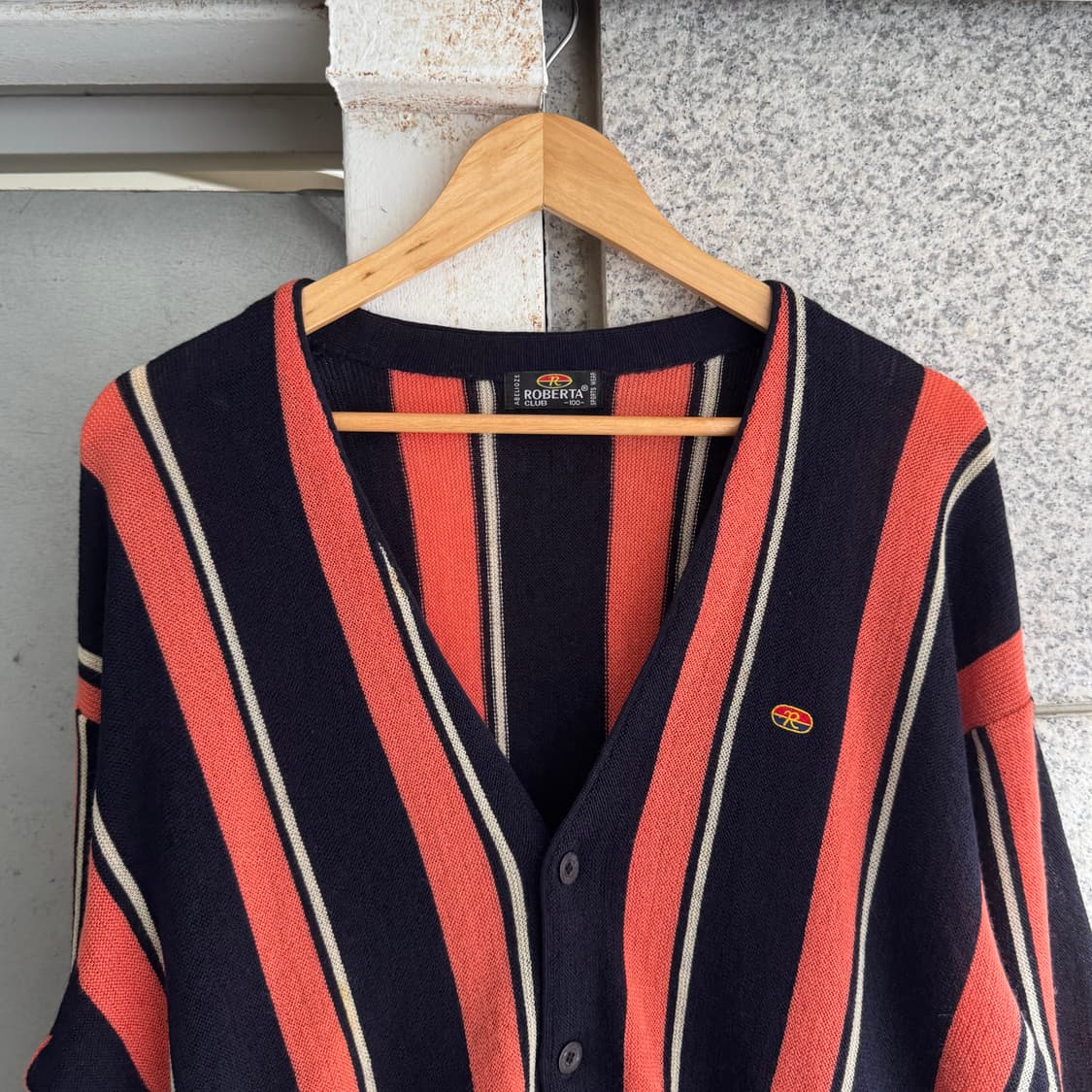 VTG 치카노 버티컬 울 가디건 상품이미지4