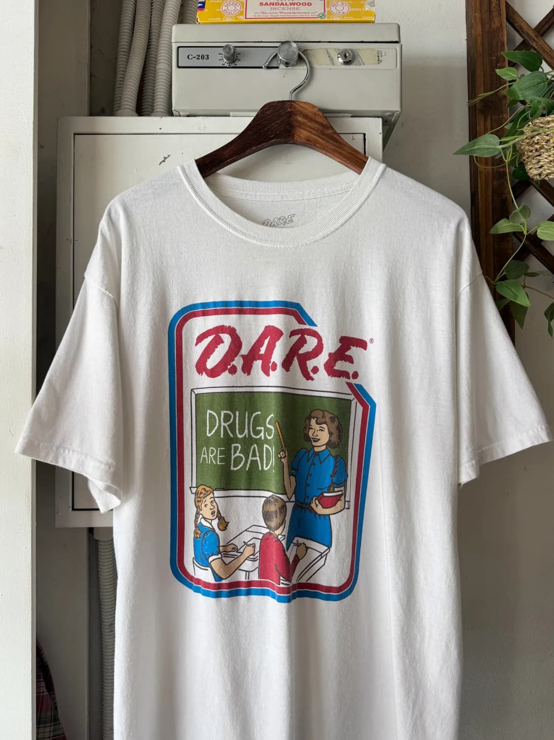[L]USA 빈티지 D.A.R.E 캠페인 티셔츠 상품이미지1