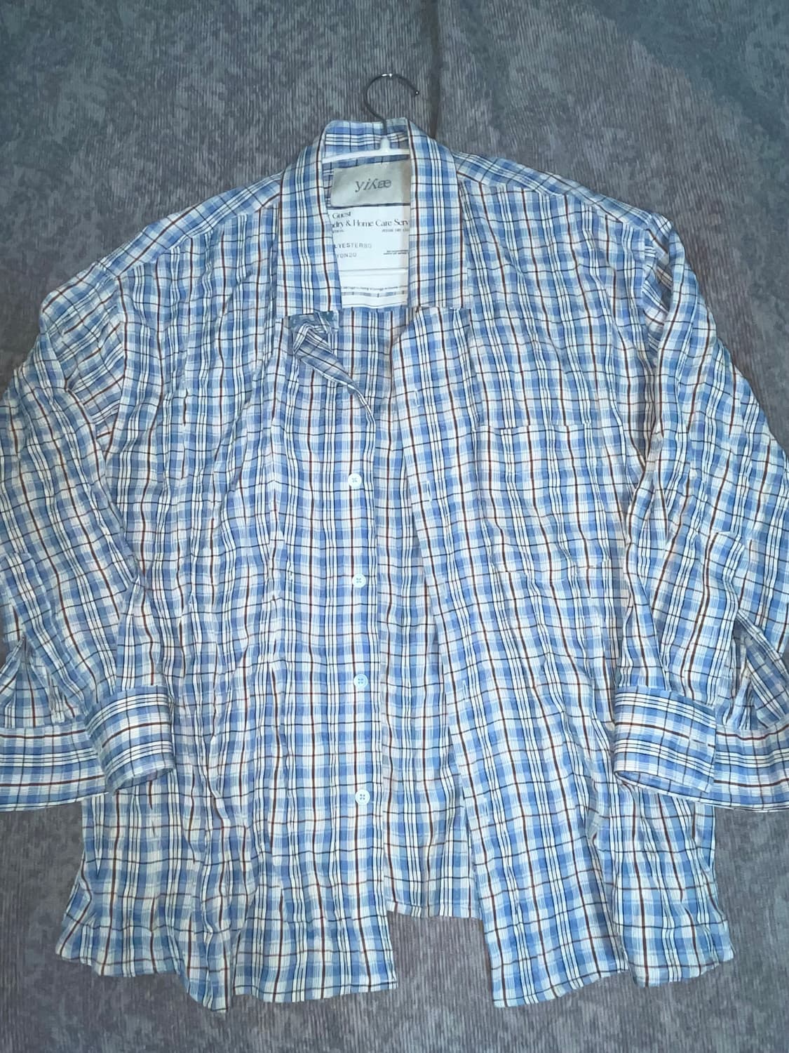 Yiyae crinkcled shirts 상품이미지1