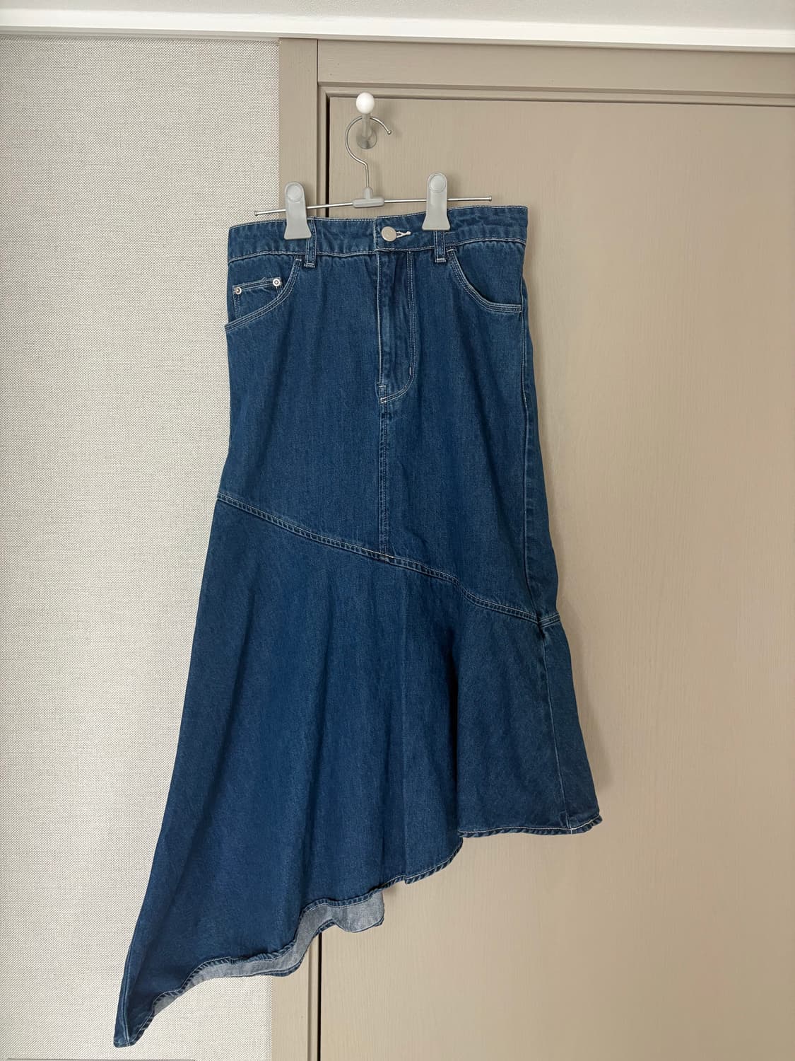 H&M 언발란스 청스커트 상품이미지1