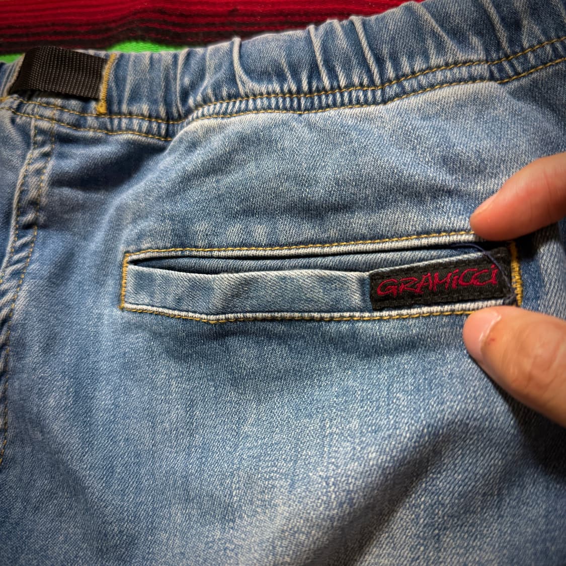 Gramicci cut off denim Half pants 상품이미지9