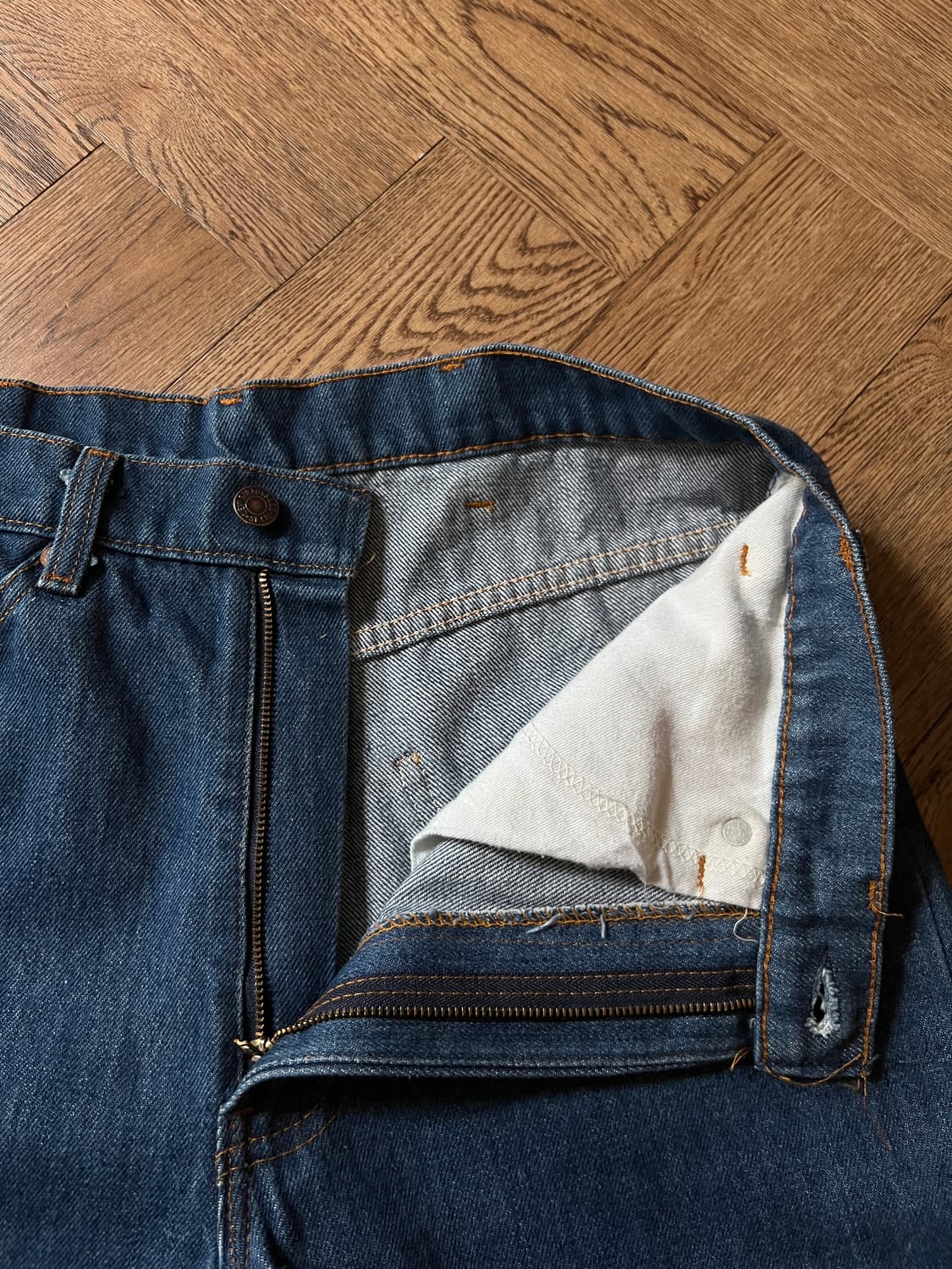 [34]80's 리바이스 USA 40517-0916 오렌지탭 플레어진 상품이미지3