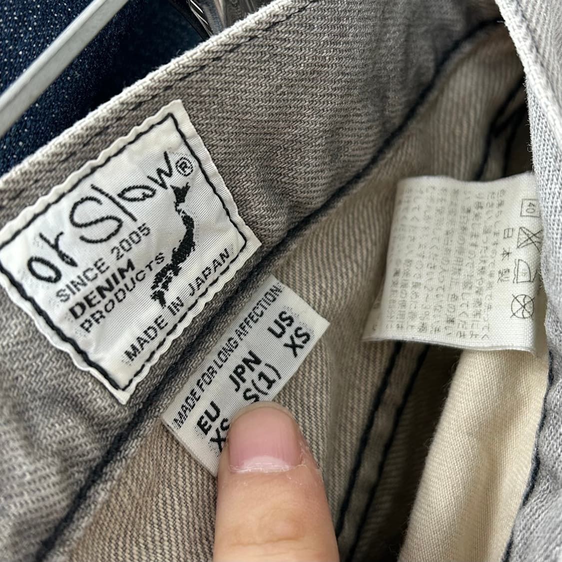 오어슬로우 LOT107 데님 팬츠 상품이미지8