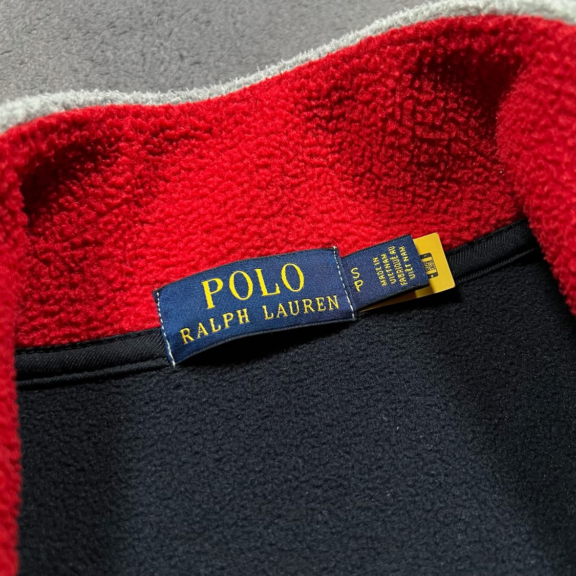 폴로 신형 성조기 하프집업 플리스 상품이미지5