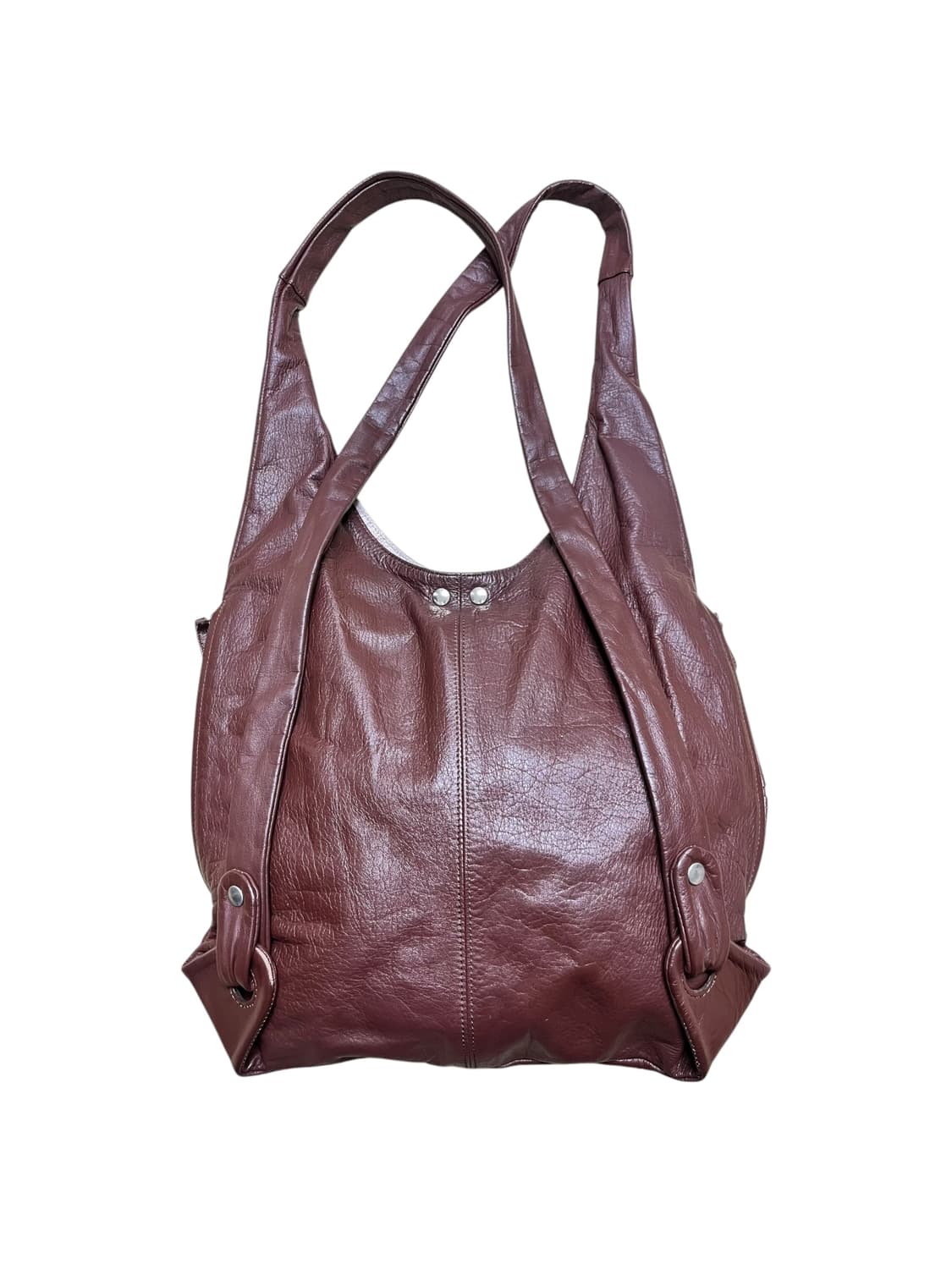 Cross strap leather bag 상품이미지6