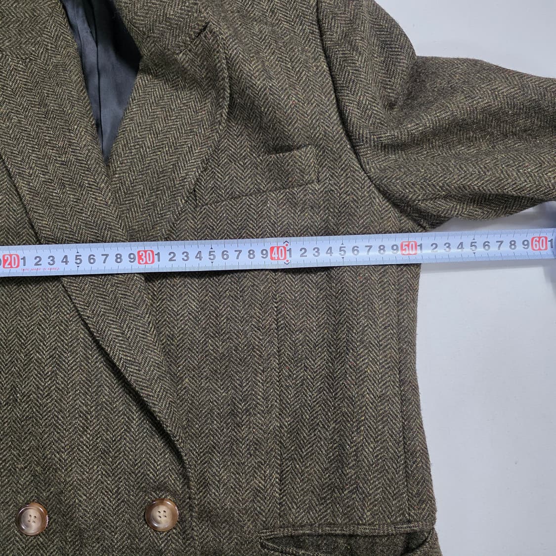 0710 스튜디오 톰보이 클래식 울 더블 자켓 S~M 상품이미지5