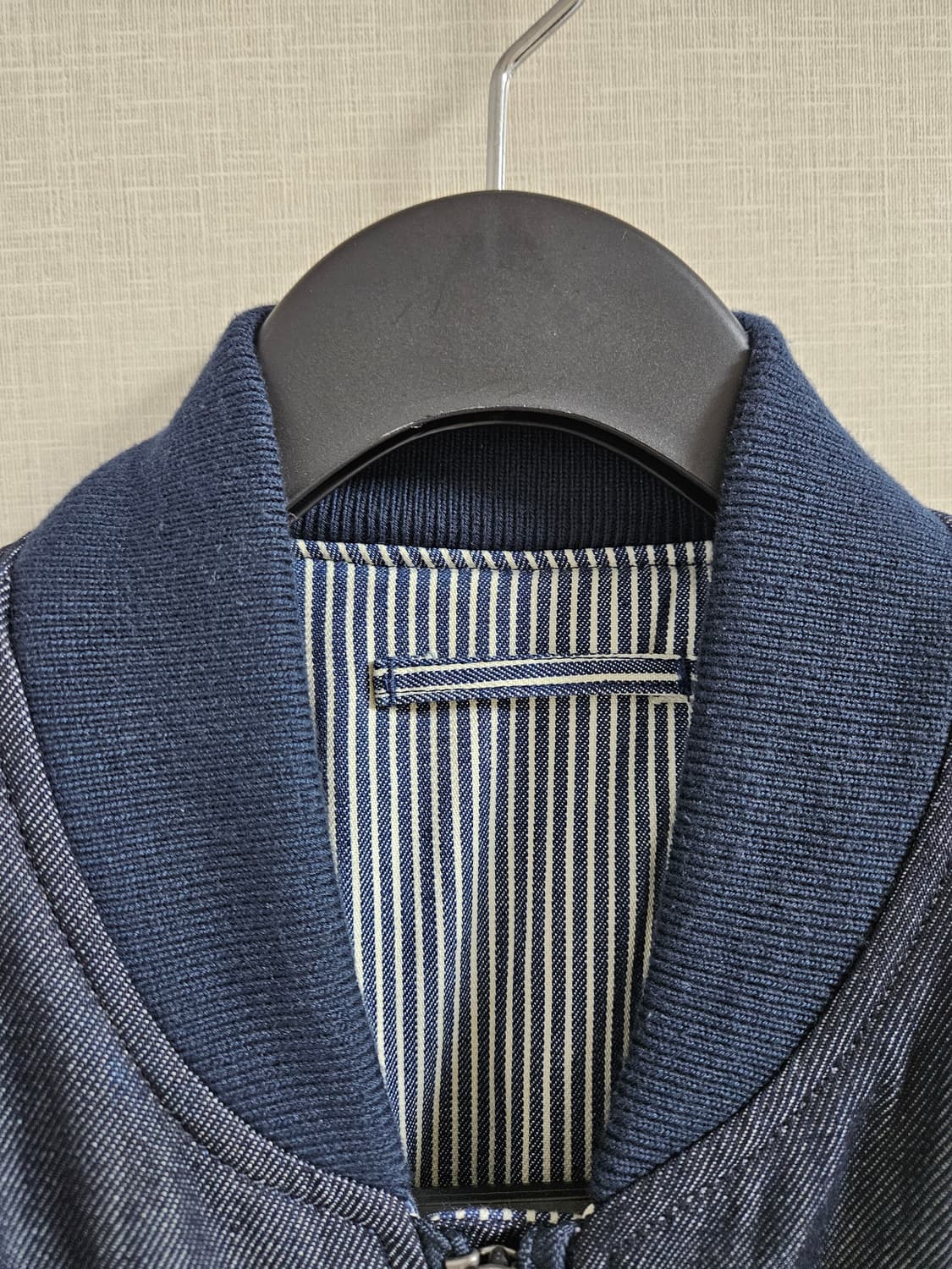 알파인더스트리 x LEE 콜라보 MA-1 데님 블루종 자켓 상품이미지3