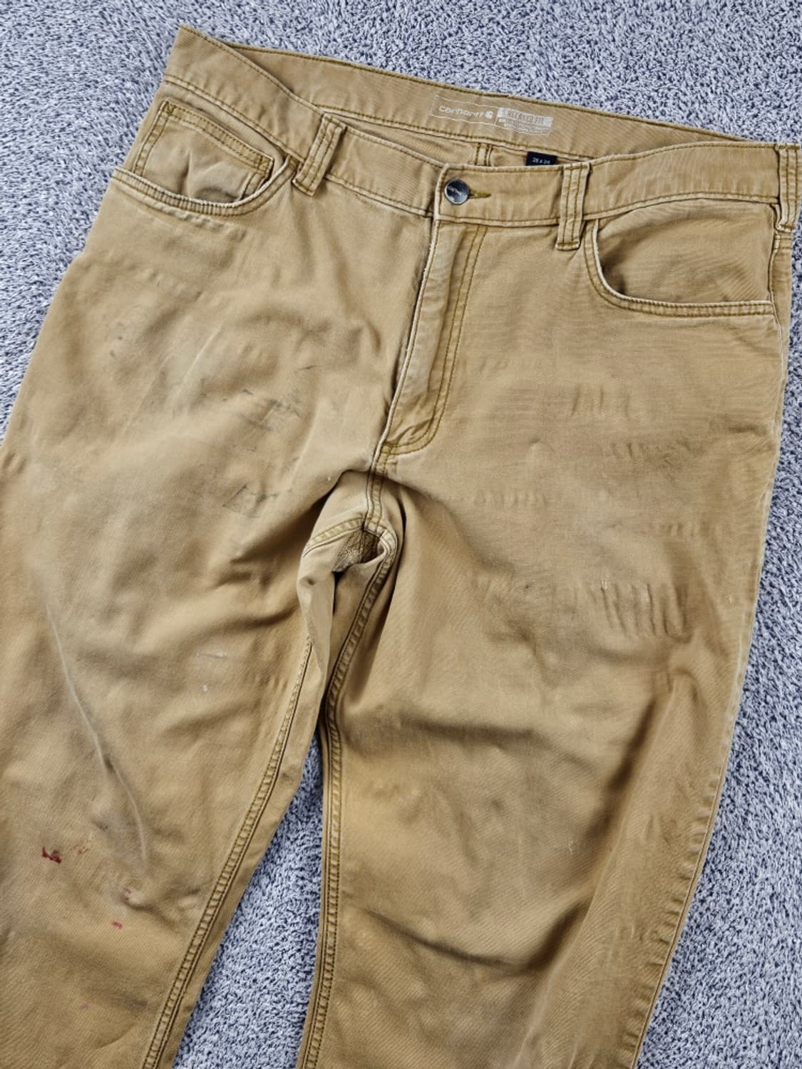 칼하트 리페어 커스텀 코튼캔버스 카펜터 워크 팬츠(36X34)/10770 상품이미지5