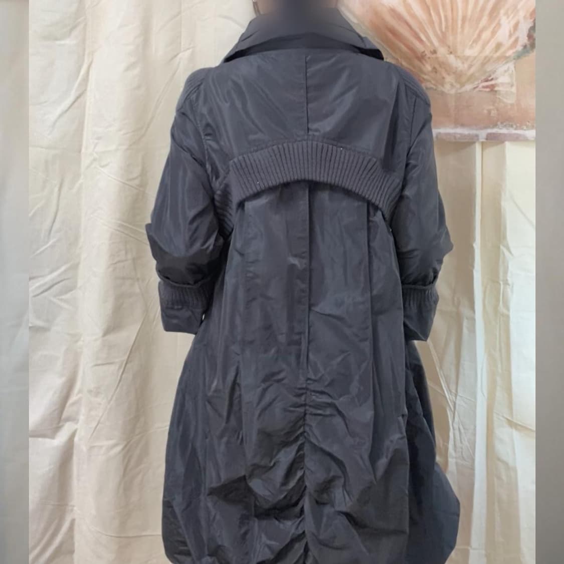 아방가르드 셔링 니트 포인트 투웨이 재킷 (꼼데 맛) 상품이미지3