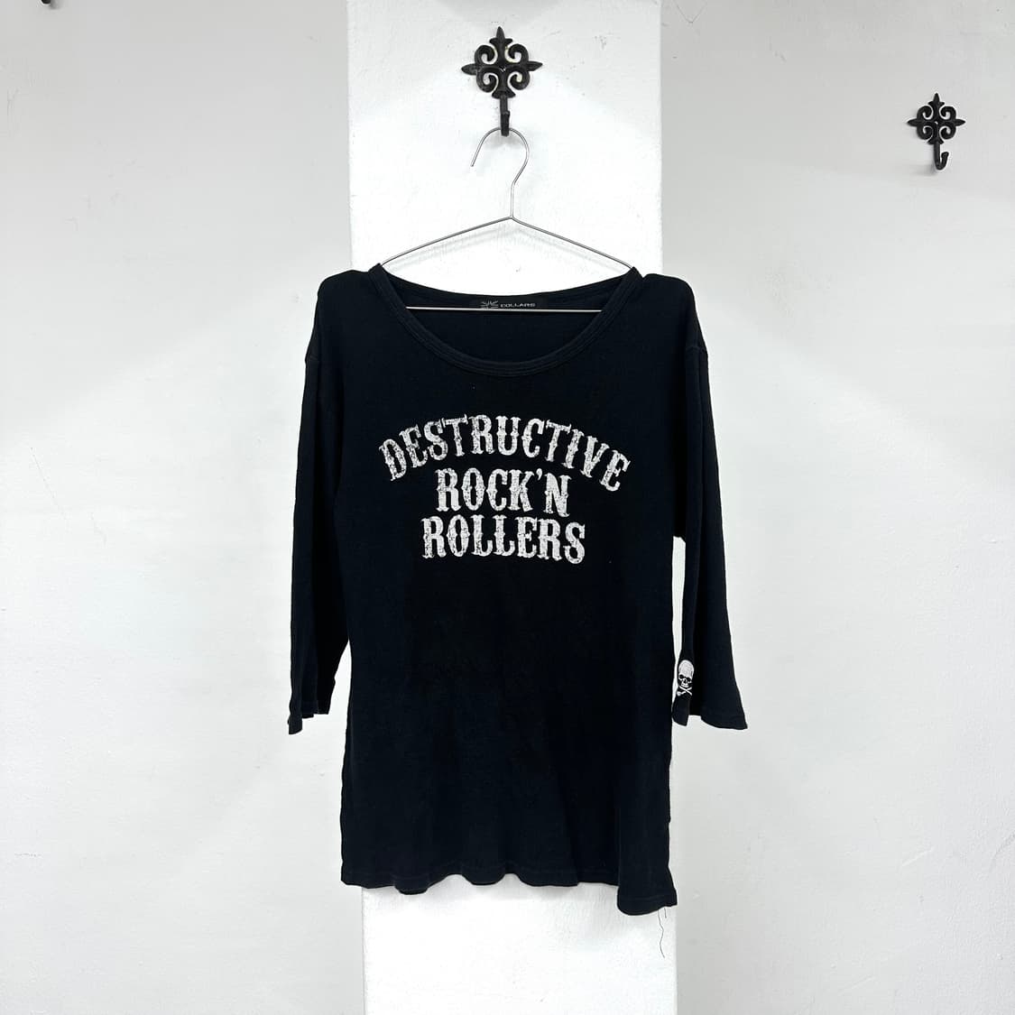 Lettering three quarters sleeve 상품이미지3