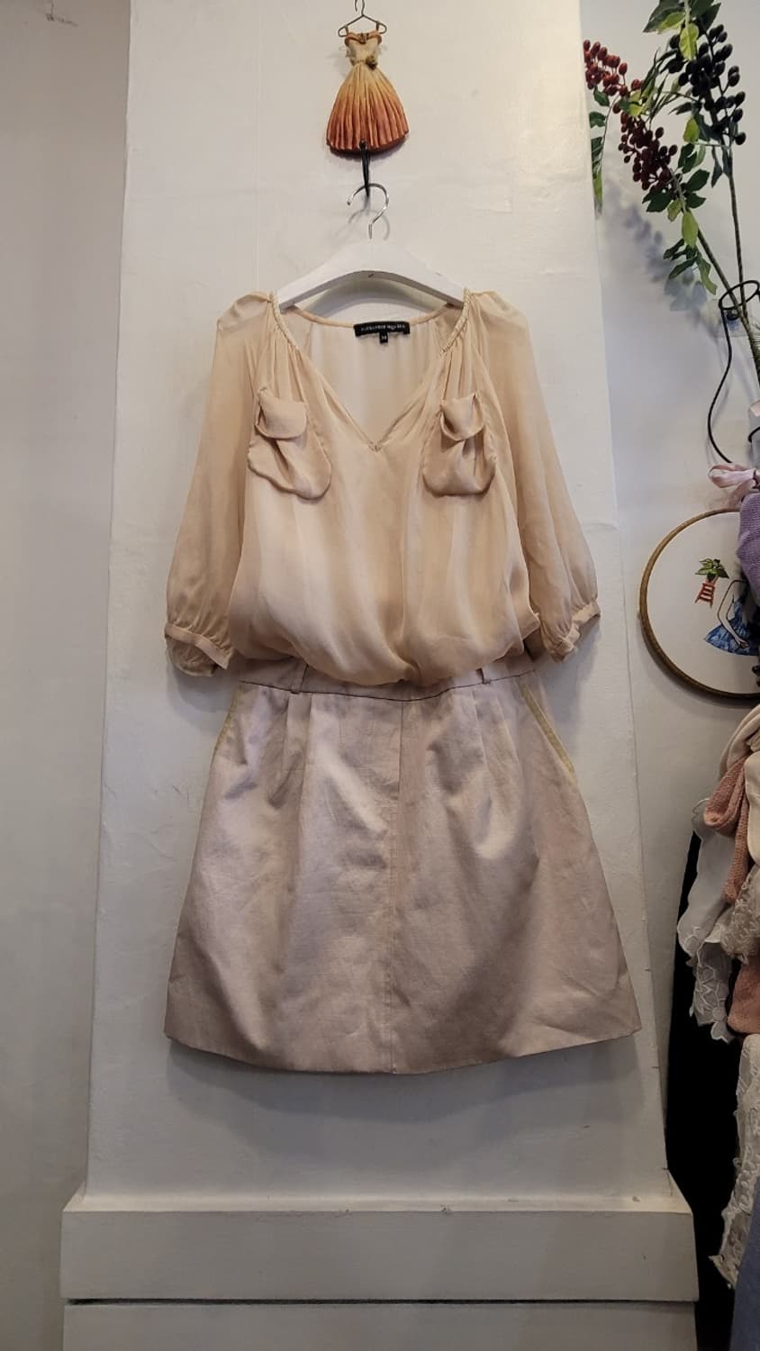 알렉산더맥퀸 실크 원피스 상품이미지1