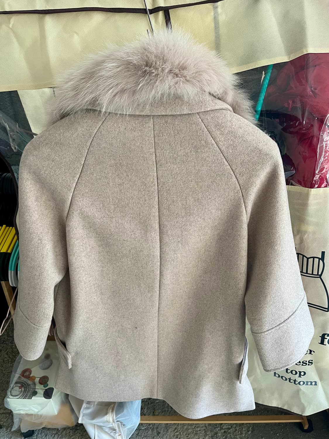 CLOVIS 여우모피 코트 85사이즈 상품이미지3