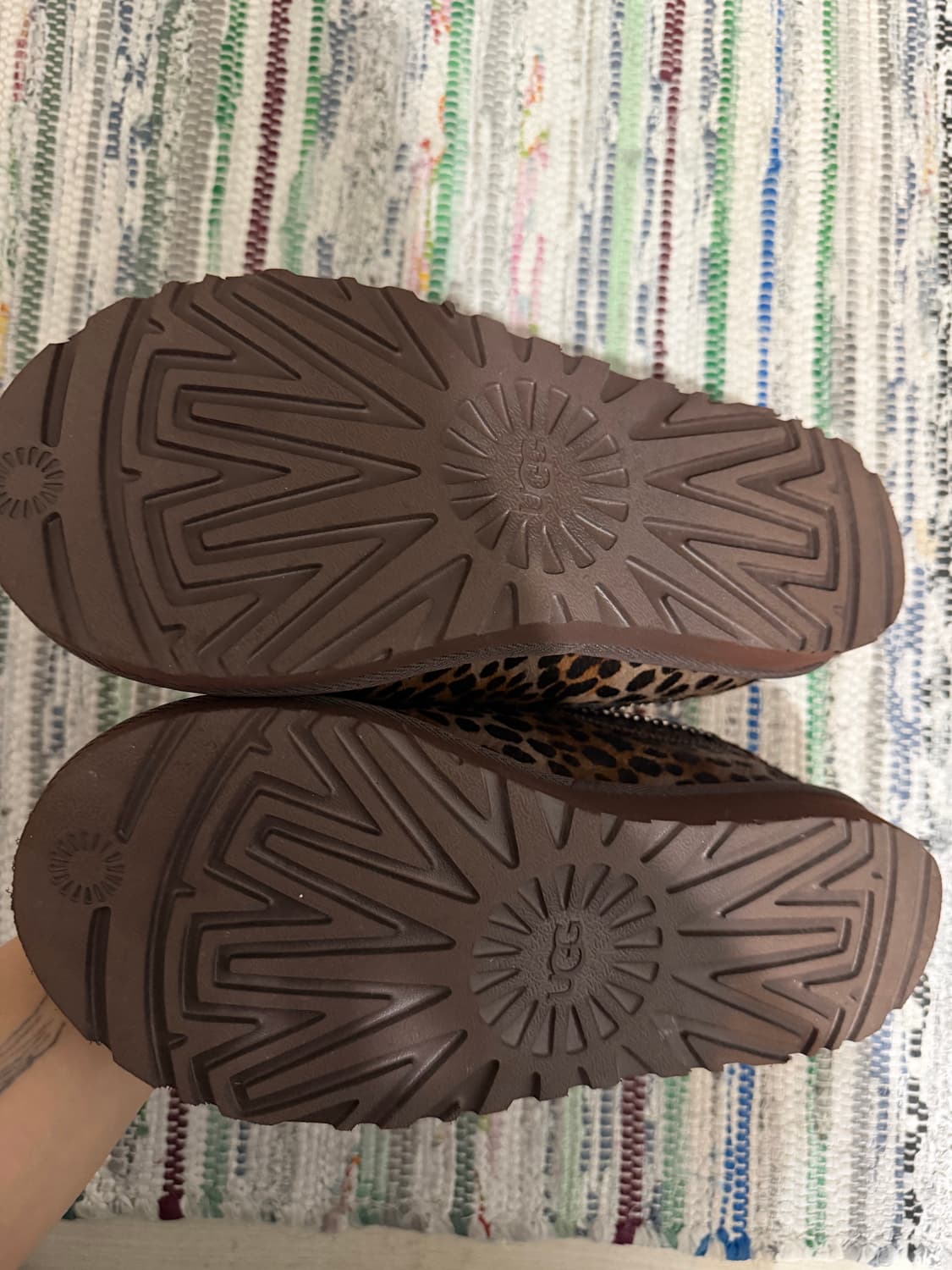 Ugg 레오파드 플랫폼 슬리퍼 상품이미지4