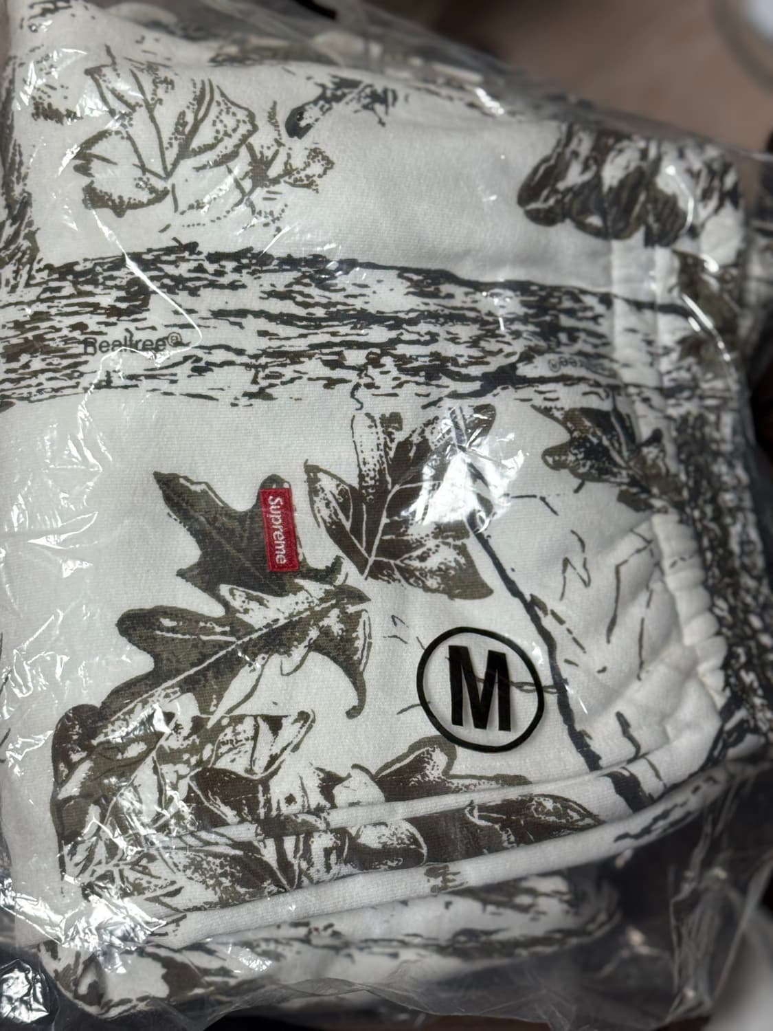 M) 슈프림 스몰박스 스웨트팬츠 스노우카모 상품이미지2