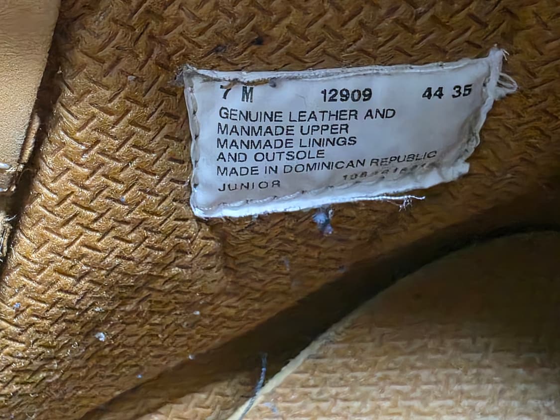 팀버랜드 6인치 워터프루프 누벅부츠(250) 상품이미지9