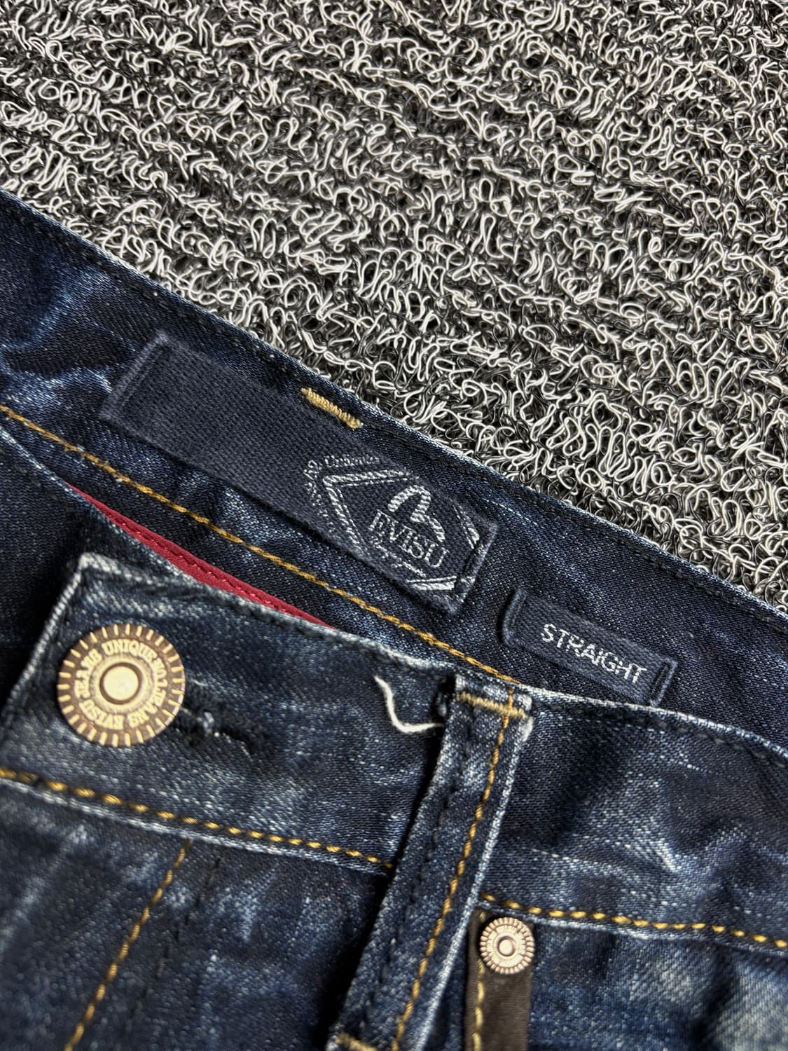 에비수 시그니처 와이드 데저트 워싱 데님 팬츠 2802 상품이미지3