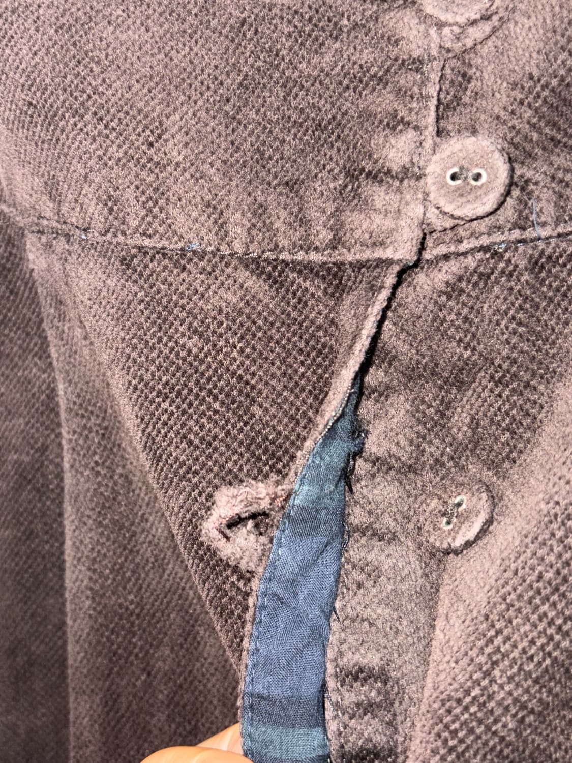 브라운 코듀로이 스커트 상품이미지9