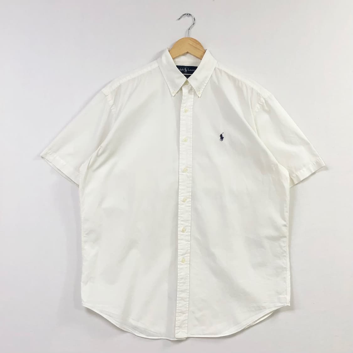 XL 폴로 크림 화이트 셔츠 상품이미지2