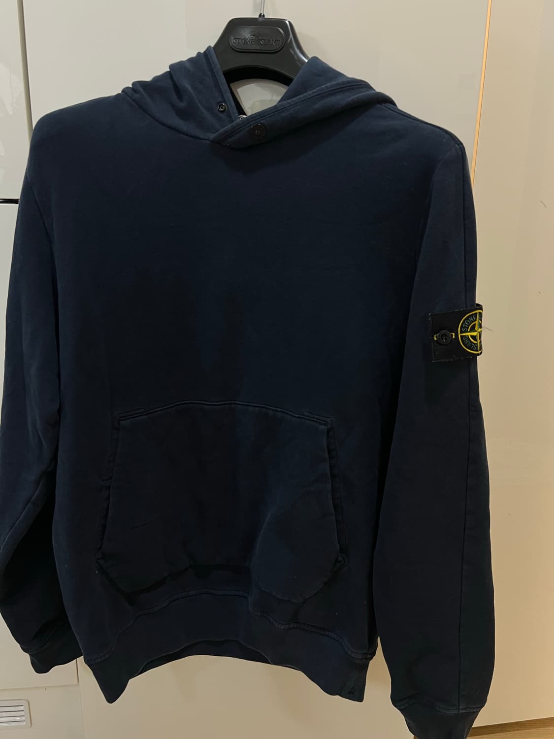 24fw 스톤아일랜드 네이비 후드티 S 상품이미지1