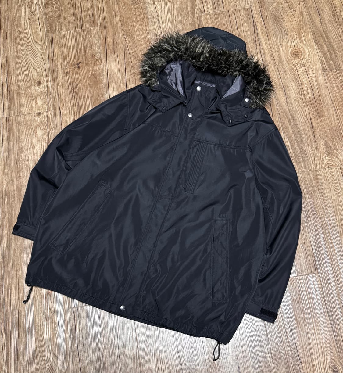 컨버스 퍼 바람막이 점퍼 상품이미지1